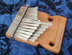 Ręcznie robiony instrument etniczny - Mbira mbira-dza-vadzimu 706 - Pracownia Promyk